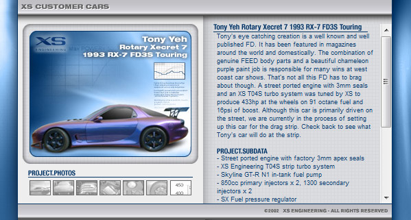 XS Engineering Website